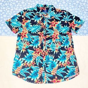 Men’s Hawaiian Button Up Shirt